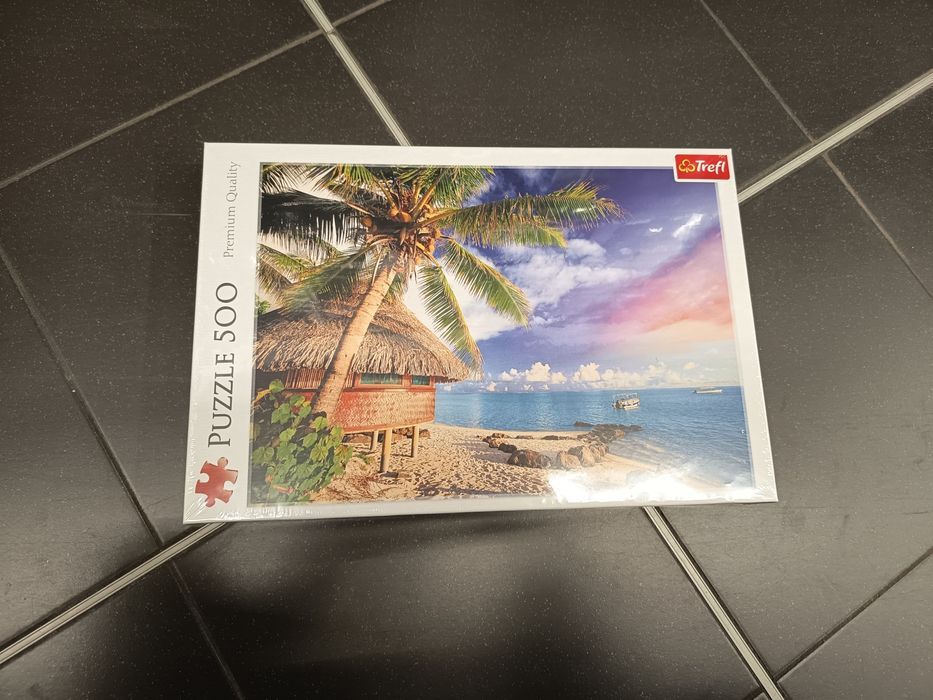 Nowe puzzle Trefl 500 elementów Wyspa Bora-Bora