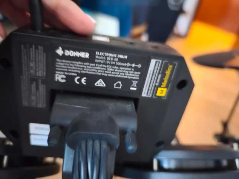 Kit bateria eletrica para iniciantes Donner Ded-80
