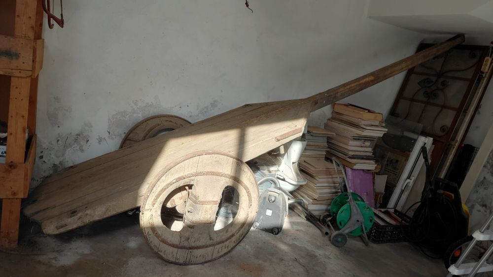 Carro de bois antigo (MELHOR OFERTA)