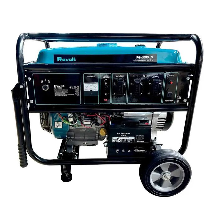 Бензиновий генератор Revolt PG-6000 (6 кВт)