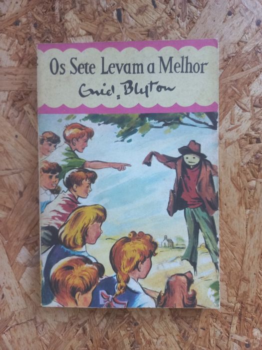 Livros clube dos sete Enid Blyton