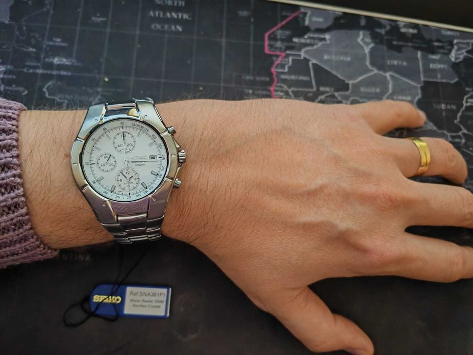 Relógio de Pulso de Homem (Seiko SNA381P1, novo e original)