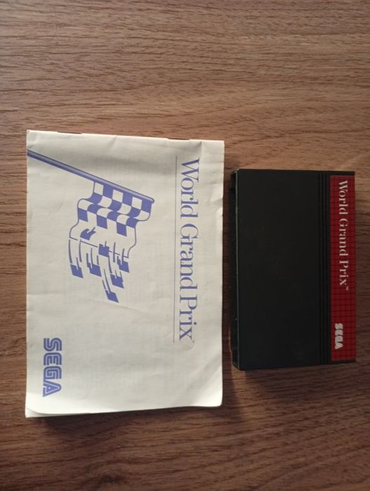 World Grand Prix Sega Master System  Completo