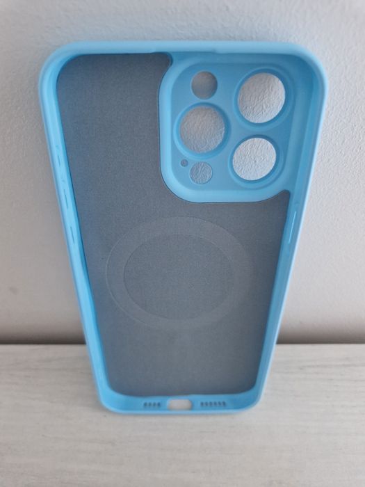 TEL PROTECT MagSilicone Case do Iphone 15 Pro Max Jasnoniebieski