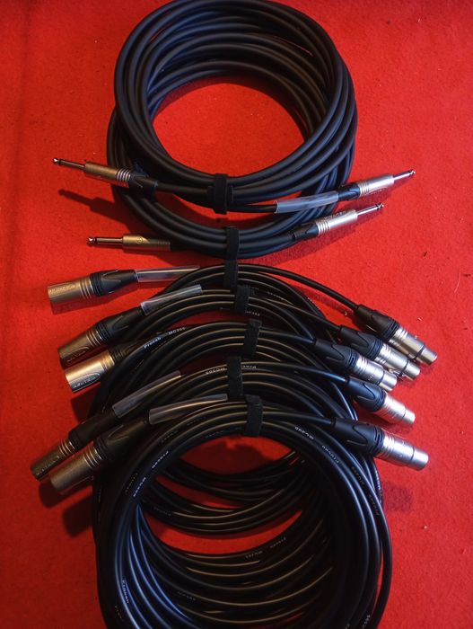 Cabos sinal XLR / DMX por medida, personalizados