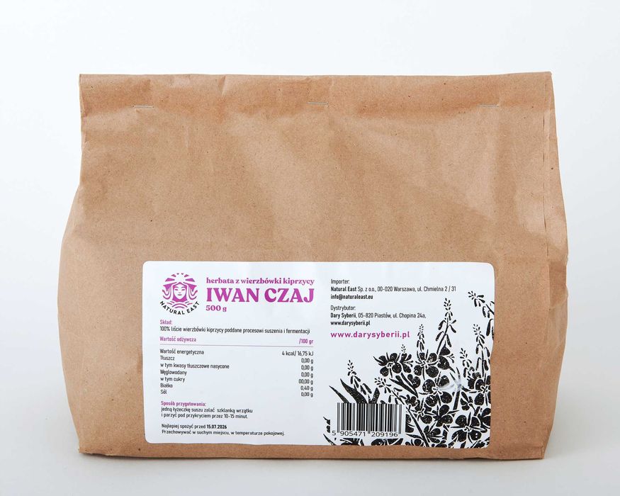 „Iwan czaj” herbata z wierzbówki kiprzycy 500 g