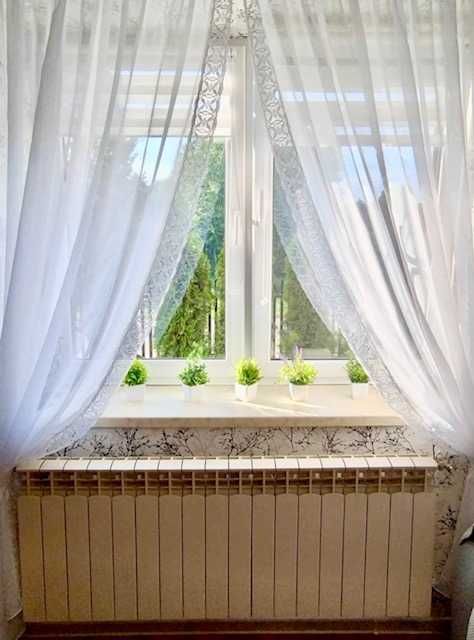 Firana gotowa zakładana gipiura 450x240