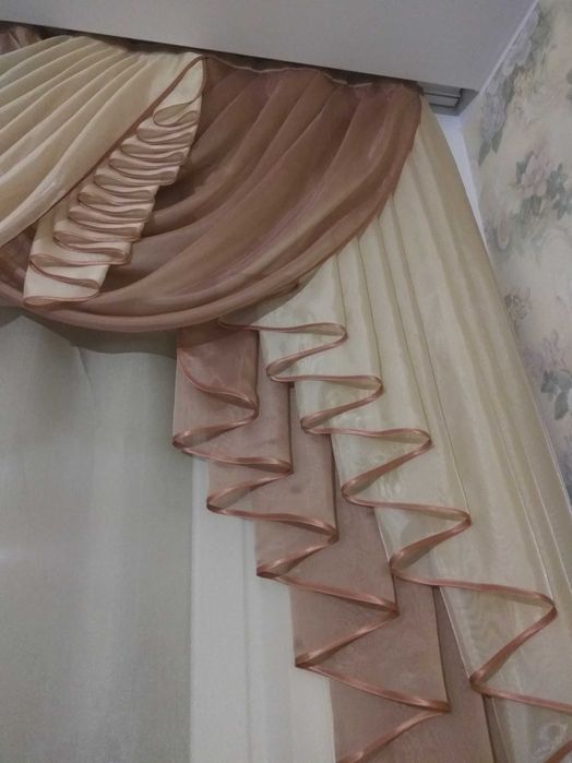 Штори декоровані декоративні