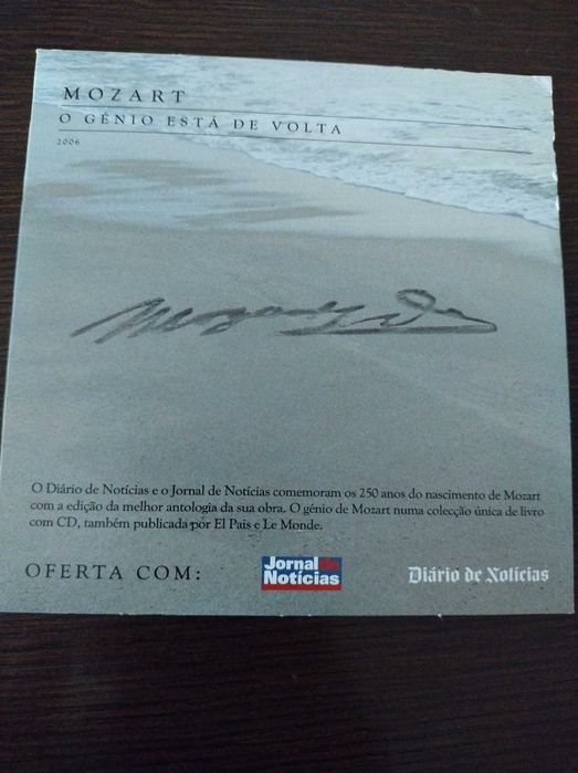 CD Mozart música clássica