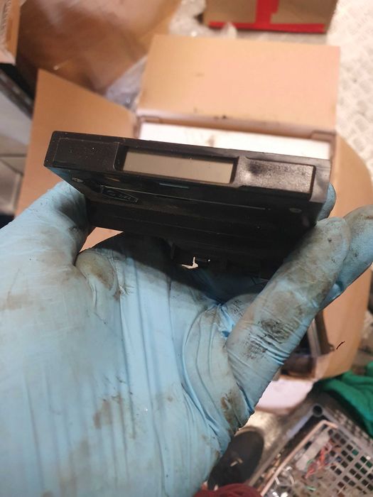Mercedes W124 Termometr wyświetlacz temperatury zewnętrznej 1245420005 IDEALNY WYŚWIETLACZ