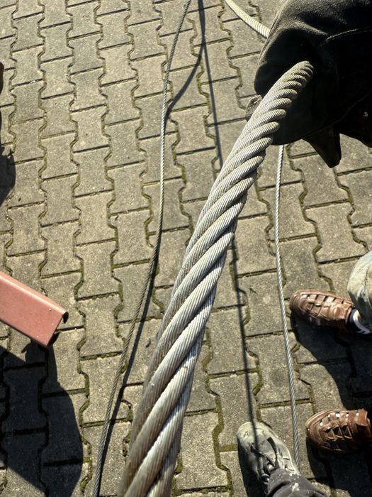 Lina stalowa 13 na metry