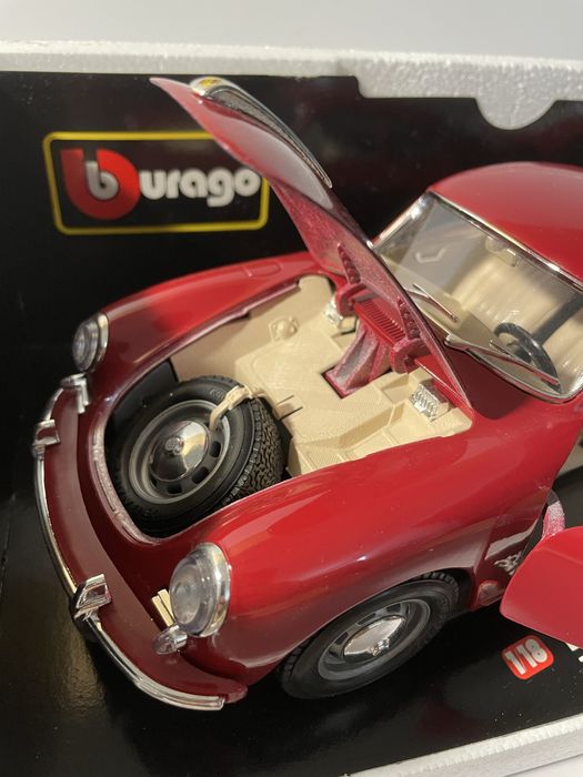 Porsche 356B coupe escala 1:18