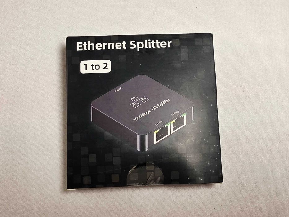 Rozdzielacz sieciowy 1000 Mbps z zasilaniem USB