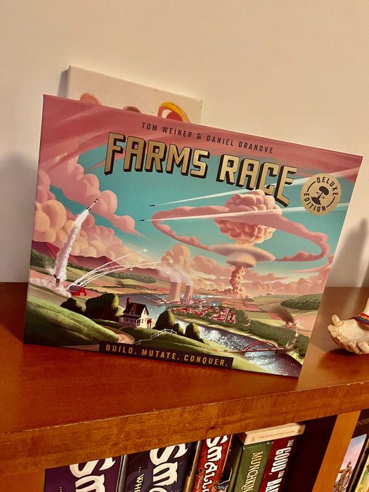 Farms Race Deluxe Edition jogo tabuleiro board game