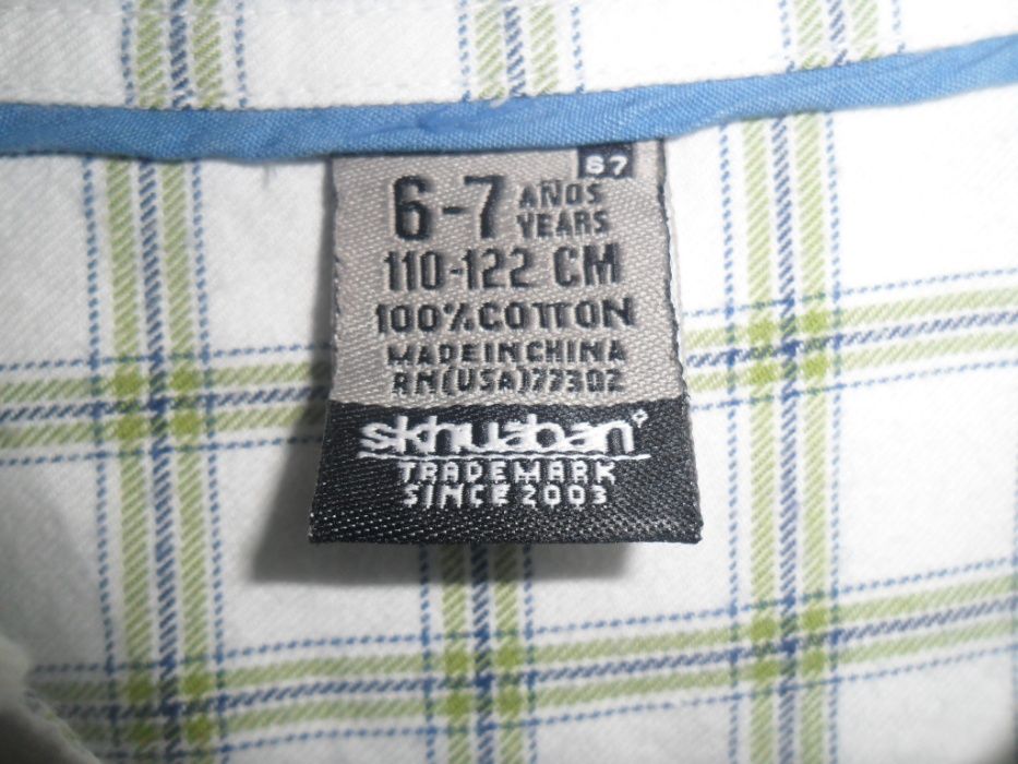 Camisa Zara 6/7 anos