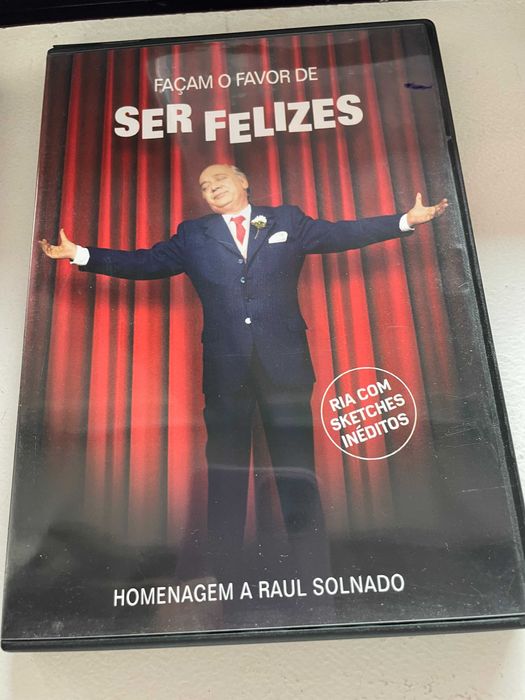 DVD "Façam Favor de Ser Felizes" de Raul Solnado