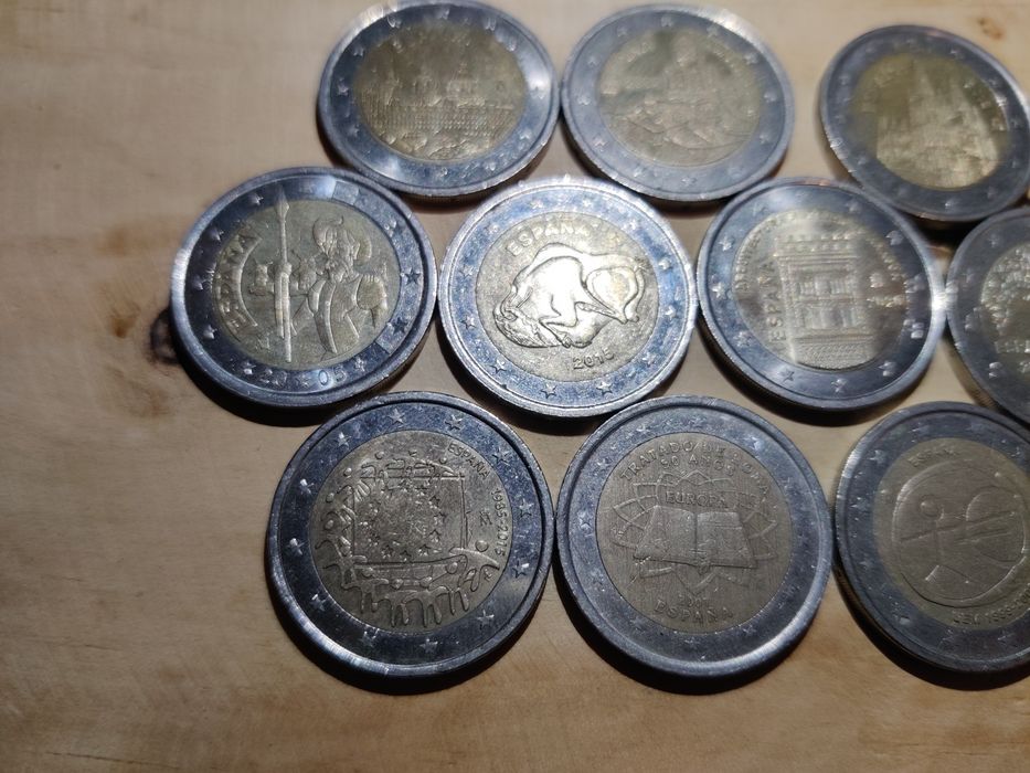 Moedas de 2€ comemorativas
