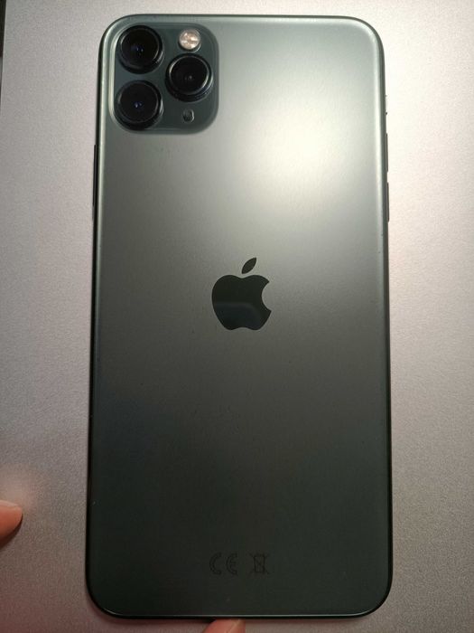Applei Phone 11 Pro Max 256 GB Midnight Green  8 etui  komplet pudełko