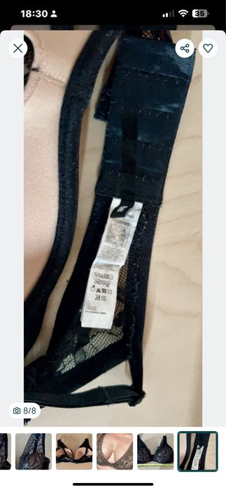 Soutien de renda preta 9Tezenis