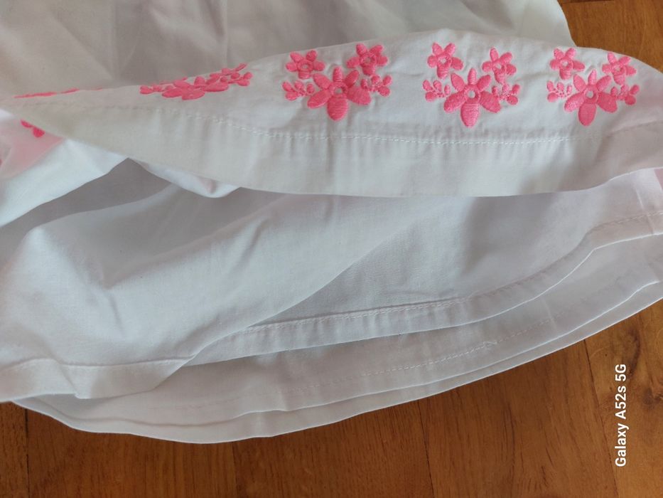 Biała sukienka Early days rozmiar 3-6 miesięcy 62-68