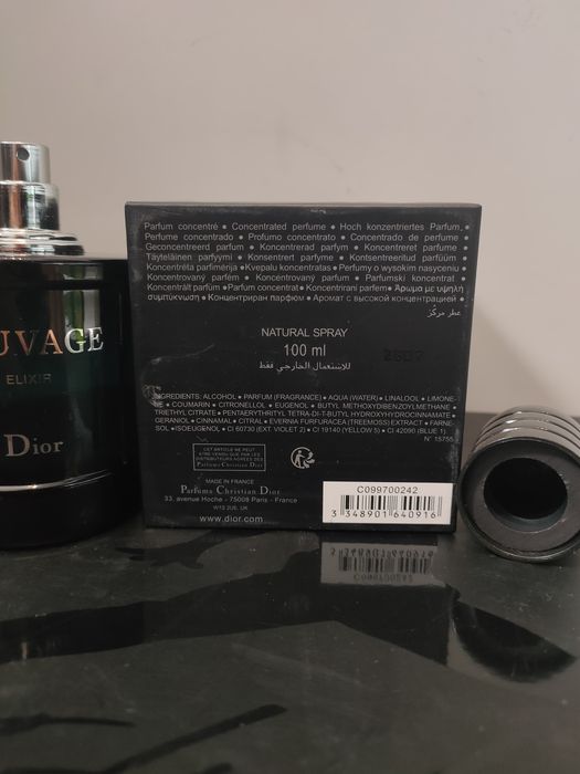Dior sauvage elixir 100ml