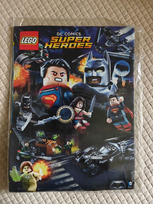 Revista LEGO Batman Nº 8 selada + minifigura Batman