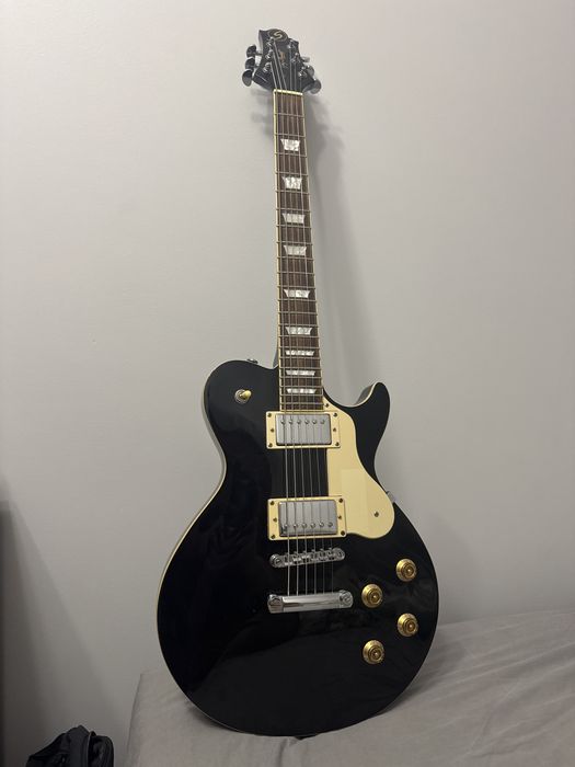 Gitara elektryczna Samick AV3 BK używana, dobry stan pokrowiec gratis