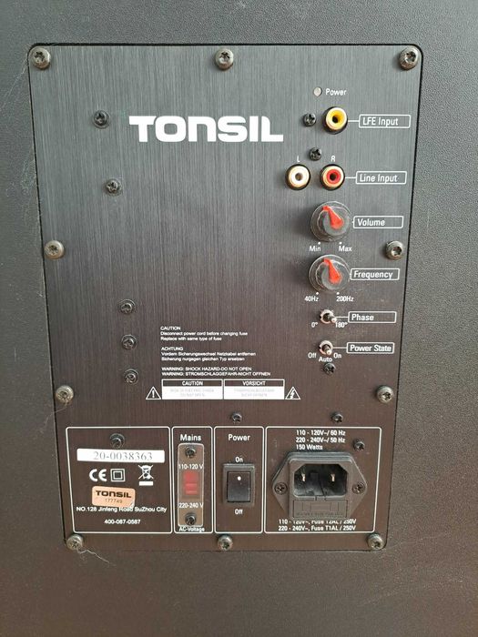 Pioneer VSX-933 + Tonsil Altus 300 + Aktiv 250