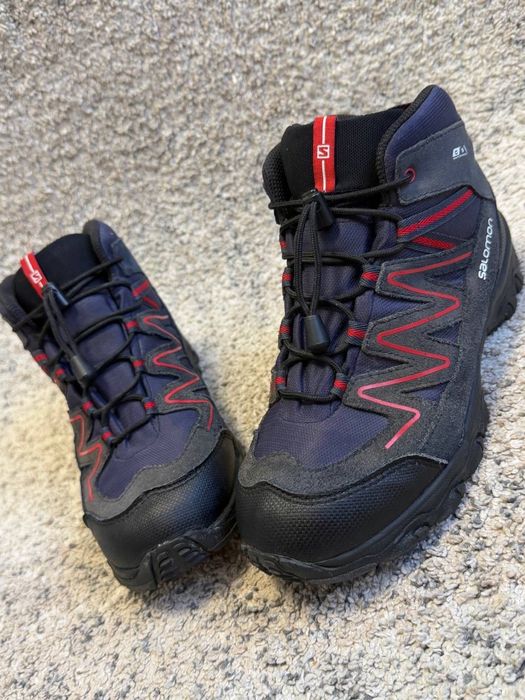 Salomon waterproof ботинки треккинговые размер 38