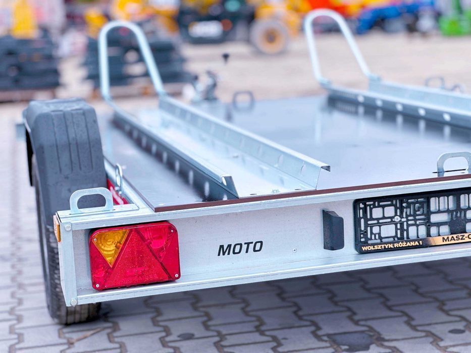 TEMARED MOTO 2 Premium DMC 750 kg na 2 motocykle podłoga sklejkowa