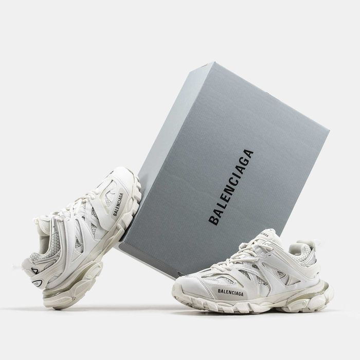 Женские кроссовки Balenciaga Track White Premium. 36-40
