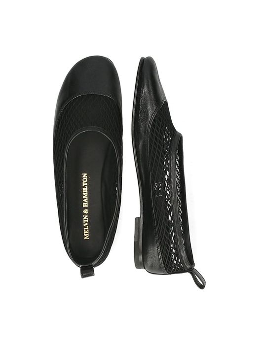 Baleriny z miękkiej skóry koziej Melvin & Hamilton 39