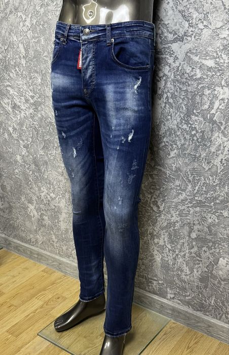Dsquared 2 штаны джинсы W33 48 размер синие