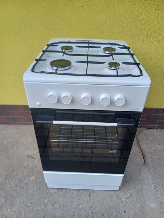Газові плити привезені з Європи 50-60см. Білі і нержавійки.