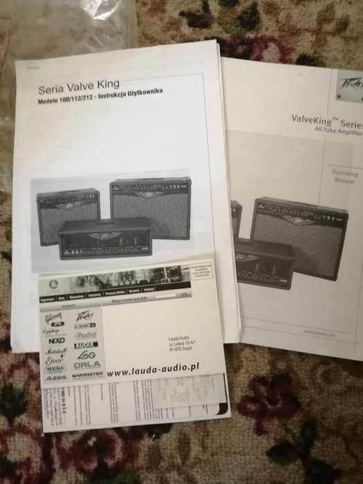 wzmacniacz gitarowy Peavey ValveKing 112 combo 65W na lampach MESA