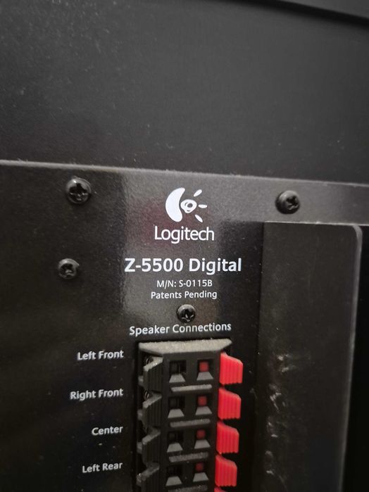 Logitech Z5500 Coluna Graves e amp