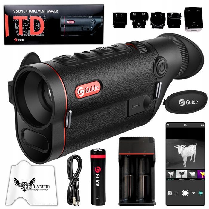 Kamera Termowizyjna Monokular Termowizyjny Termowizor GUIDE TD633L TD3