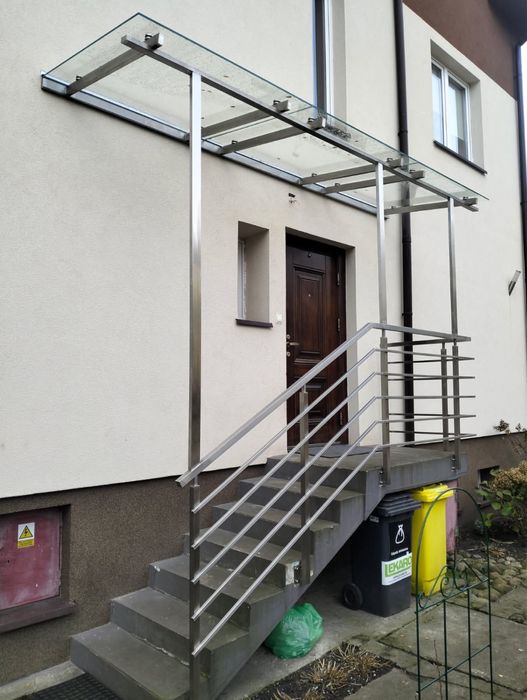 Balustrady nierdzewne