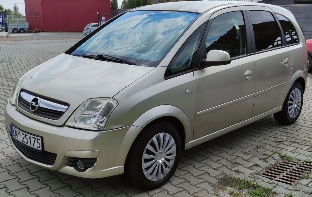 Opel Meriva gaz, klimatyzacja.