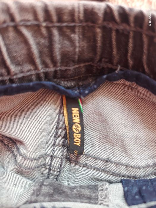 spodnie jeansy joggery męskie