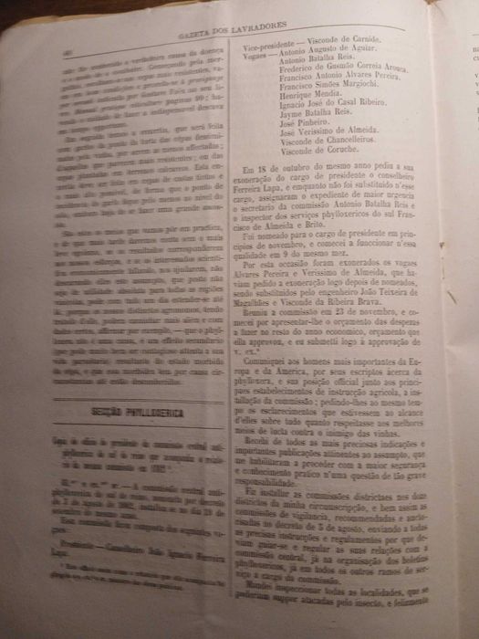 Gazeta dos Lavradores, Março de 1883