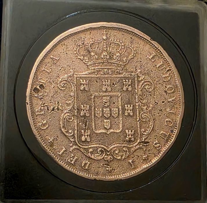 Moeda  Rara  XX Reis 1870
