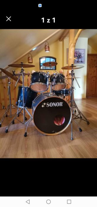 Perkusja sonor niebieska