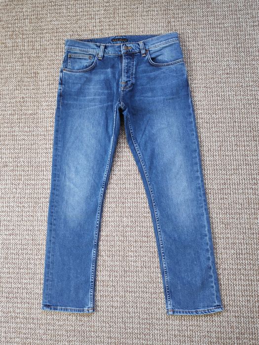 Nudie Jeans Grim Tim Ojai Blues джинсы оригинал W32 L30