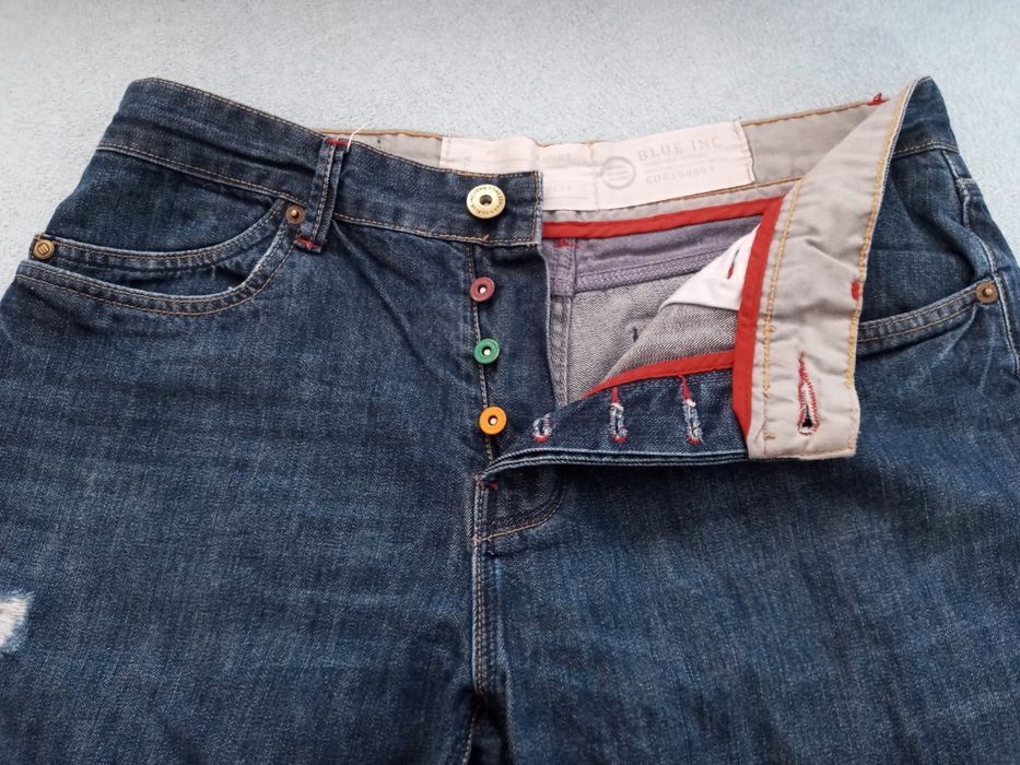 Męskie spodnie dżinsy