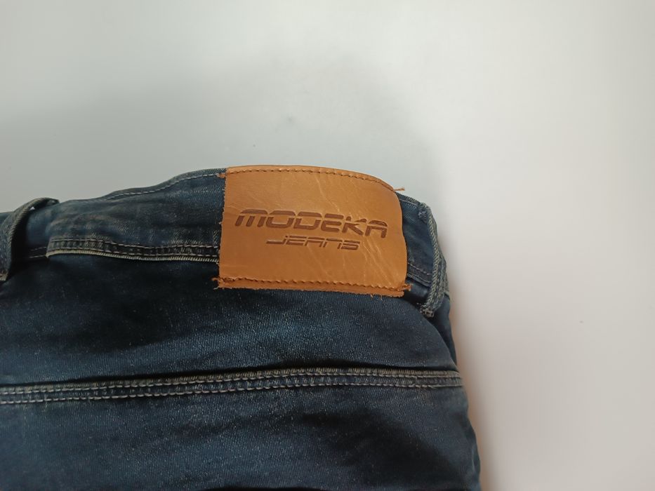Мотоджинсы Modeka в отличном состоянии (М-L) полный комплект СЕ защиты!