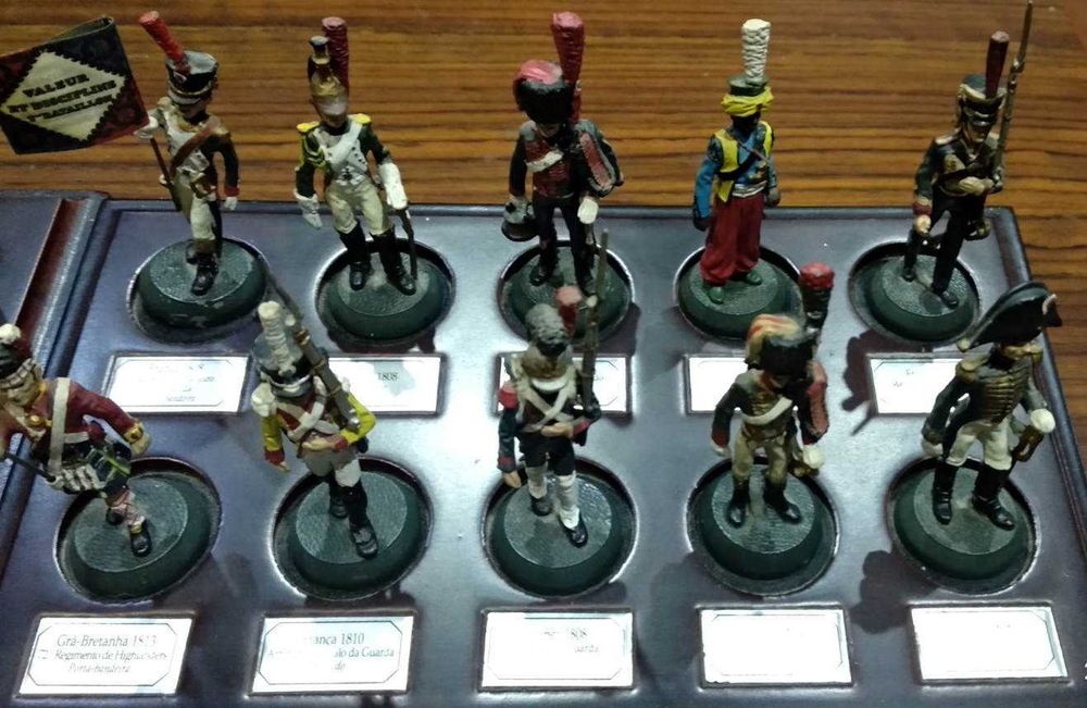 Espectacular colecção Soldadinhos de Chumbo