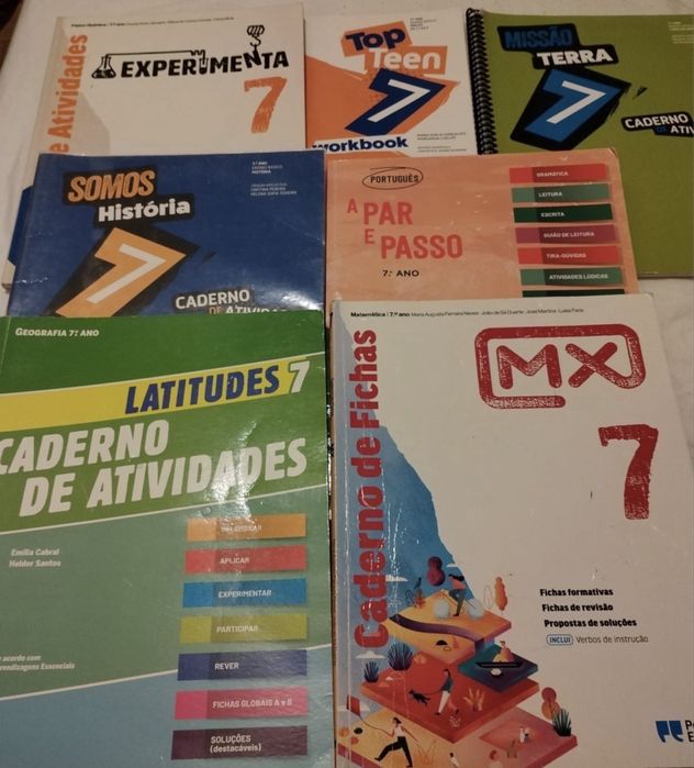 Cadernos de atividades 4 5 6 7 ano