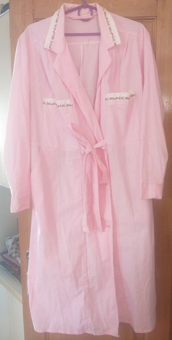 Халат розовий часів СРСР розмір  164-100-108