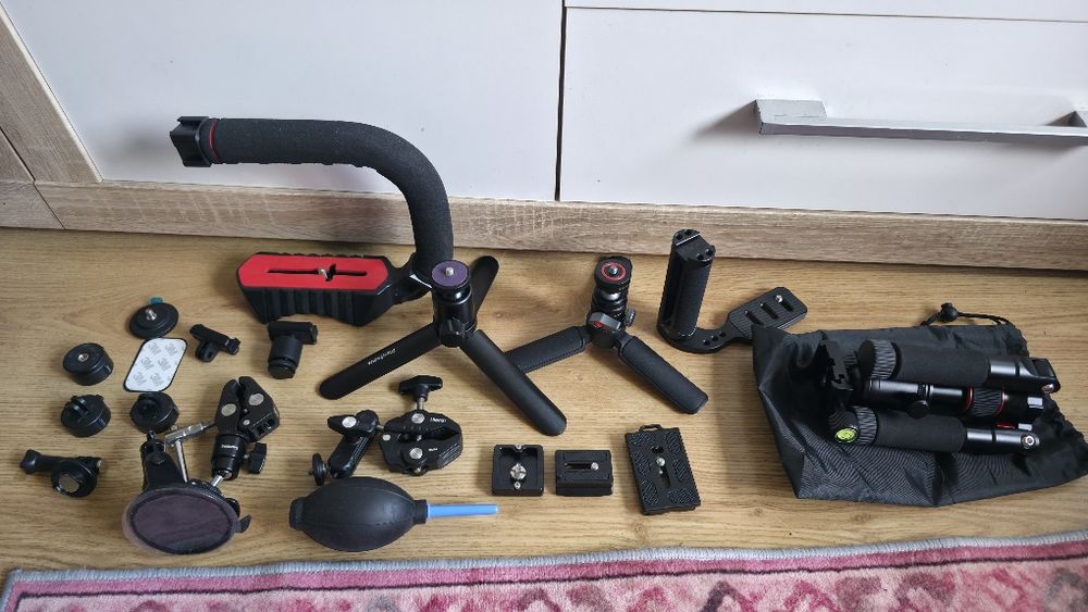 Nowe akcesoria fotograficzne SONY NIKON CANON DJI GOPRO